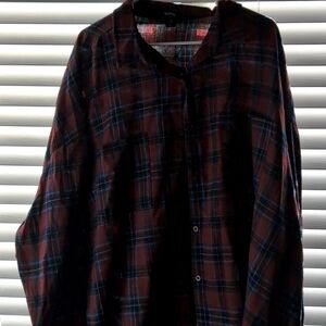 Oversized flannel